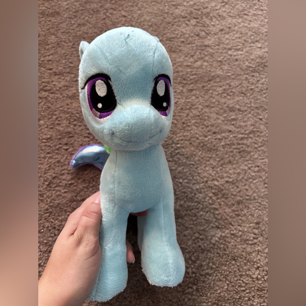 My Little Pony Plush with Blue and Green Mane - Picture 4 of 4